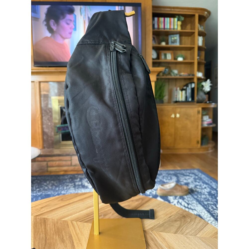 6/$25 Champion XXL Double Pocket Nylon Long Strap Bum Bag